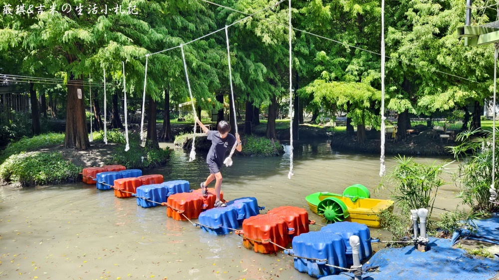彰化溪湖┃沐卉親子農場。滾輪溜滑梯、手搖船、水滑梯、攀樹,這邊通通滿足你!!(2025/9最新版) - 第27張圖