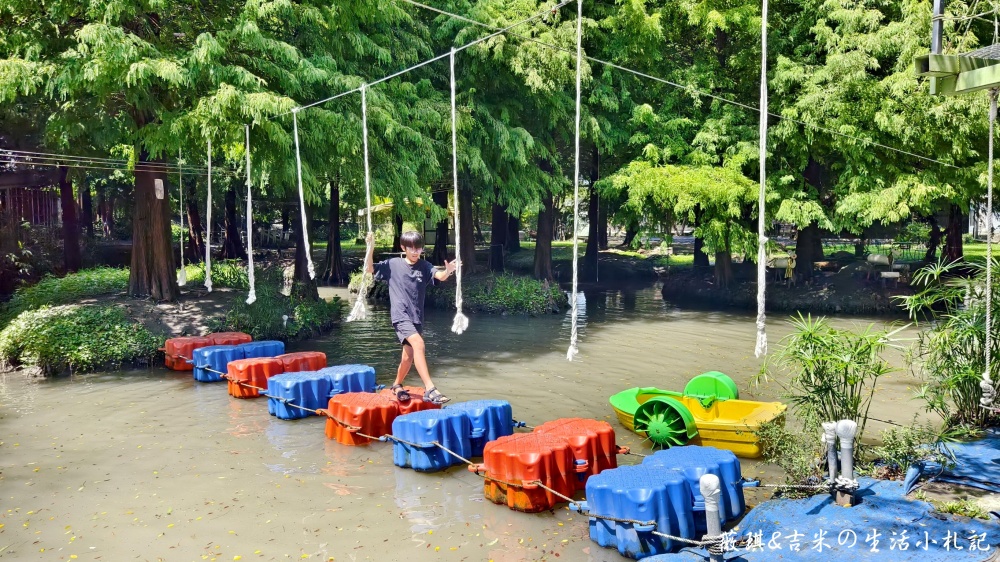 彰化溪湖┃沐卉親子農場。滾輪溜滑梯、手搖船、水滑梯、攀樹,這邊通通滿足你!!(2025/9最新版) - 第26張圖