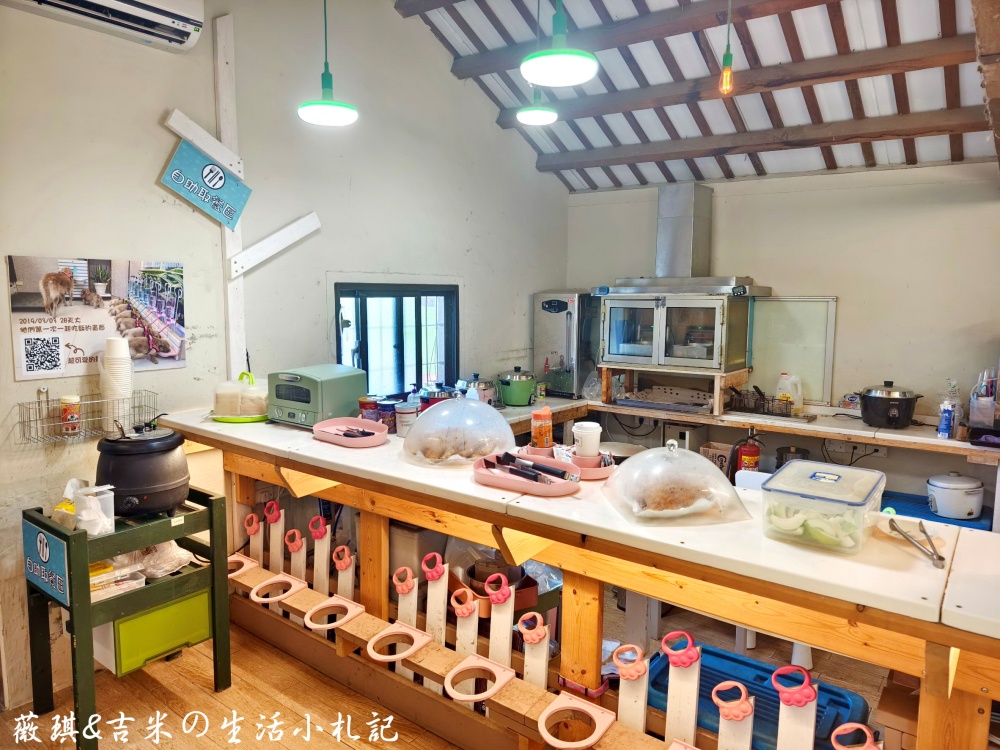 苗栗西湖┃獵犬不打獵鄉林小食光。想嚕狗勾，這邊有九隻大金毛等你來喔!