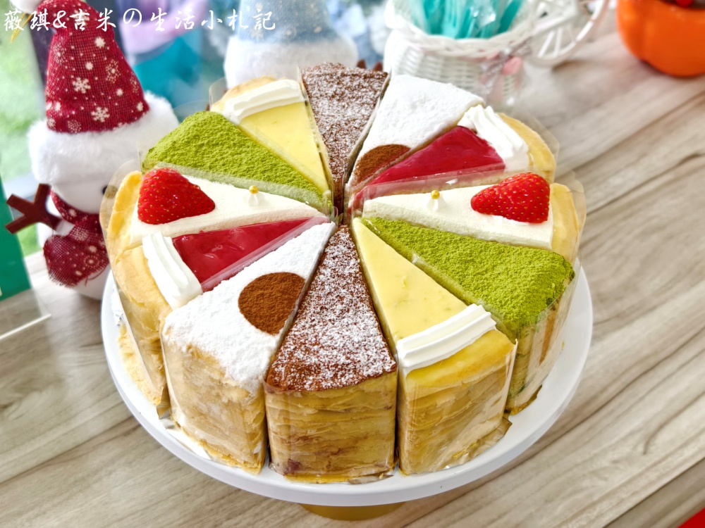 台中后里┃倪菓幽靈手作千層蛋糕。台中后里必吃千層蛋糕推薦，高達20多種口味的千層讓您有選擇障礙!