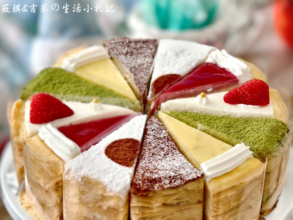 台中后里┃倪菓幽靈手作千層蛋糕。台中后里必吃千層蛋糕推薦，高達20多種口味的千層讓您有選擇障礙!