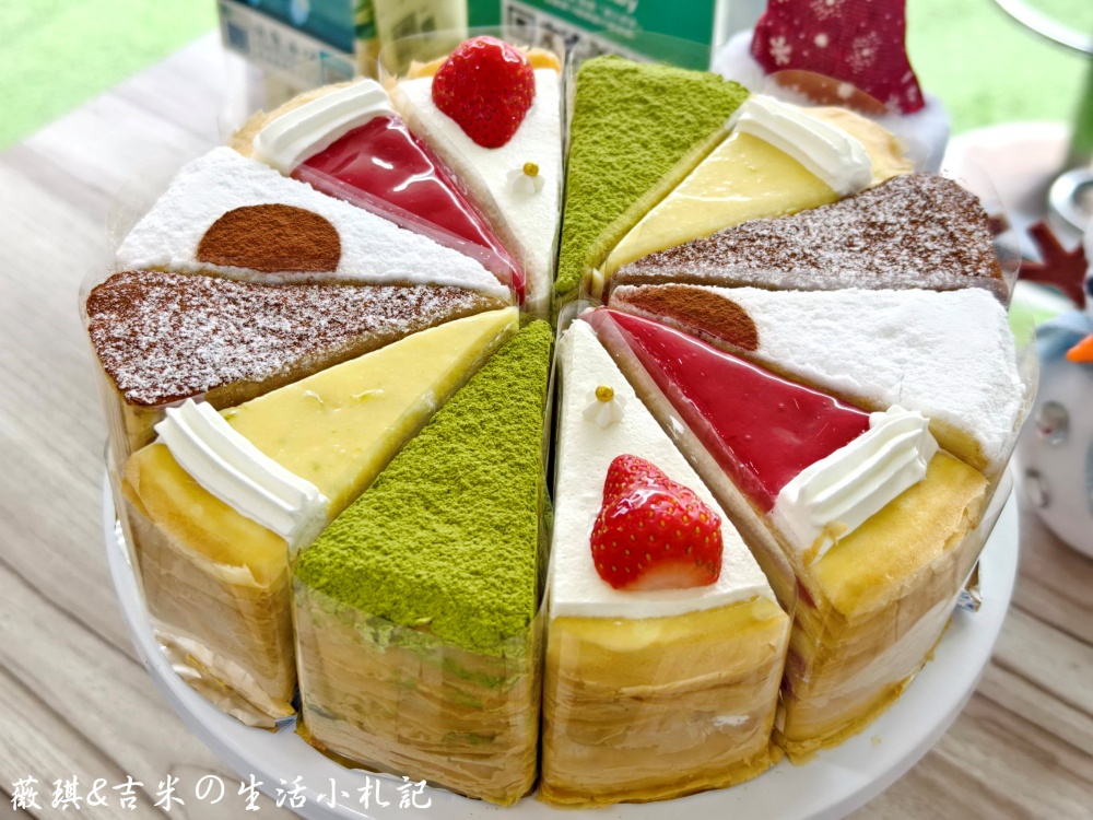 台中后里┃倪菓幽靈手作千層蛋糕。台中后里必吃千層蛋糕推薦，高達20多種口味的千層讓您有選擇障礙!